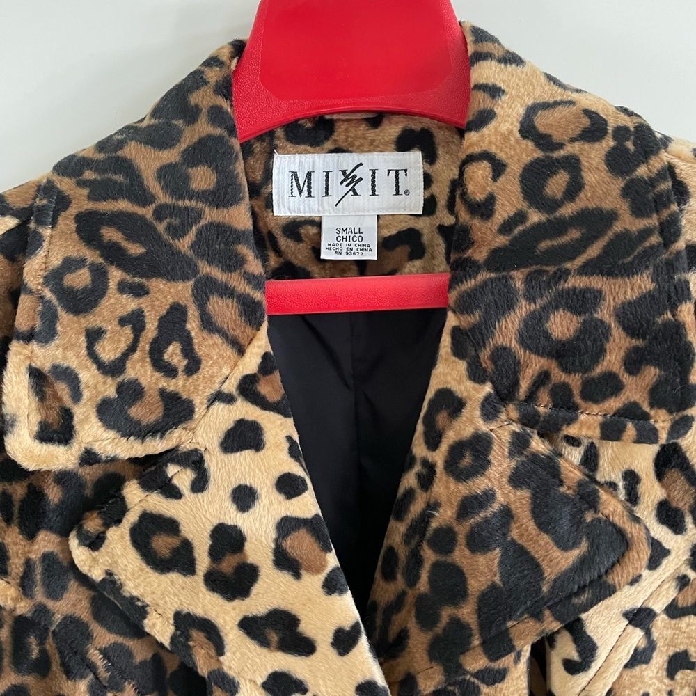 Mixit Leopard Trench-coat - Picture 4 of 7